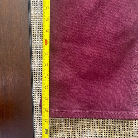 JUDY BLUE Women's Burgundy Jeans - Picture 9 of 10